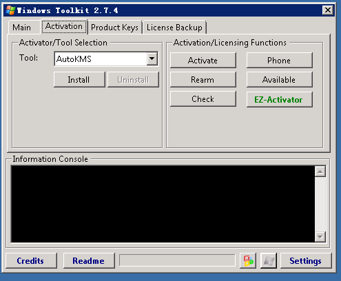 Microsoft Toolkit(微软Kms激活工具)v2.7.4